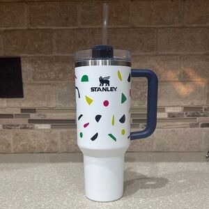 Stanley White Geometric 40oz